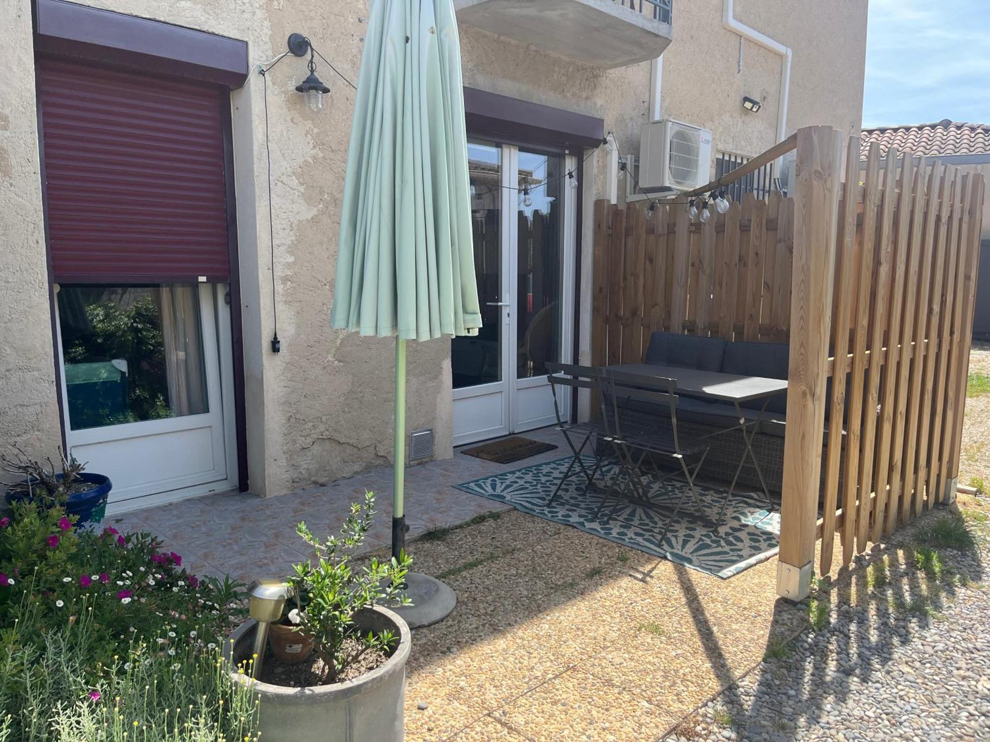 Sasha'Blue-Terrasse Jardin-Park-Clim-Piscine Lägenhet LʼIsle-sur-la-Sorgue Exteriör bild